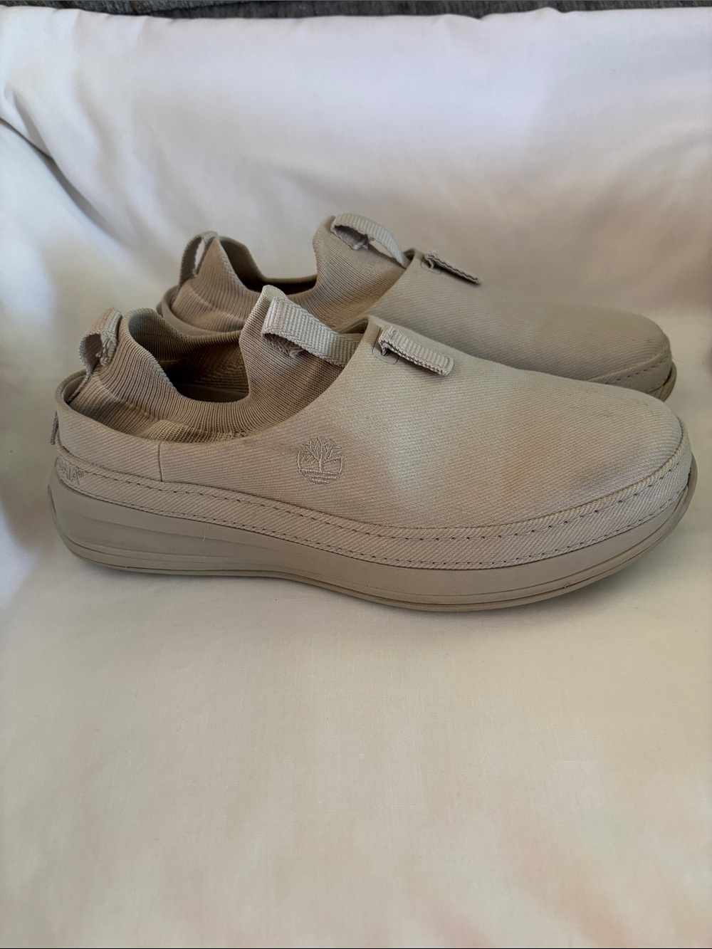 Timberland Women's Slip-On Sneakers in Gray